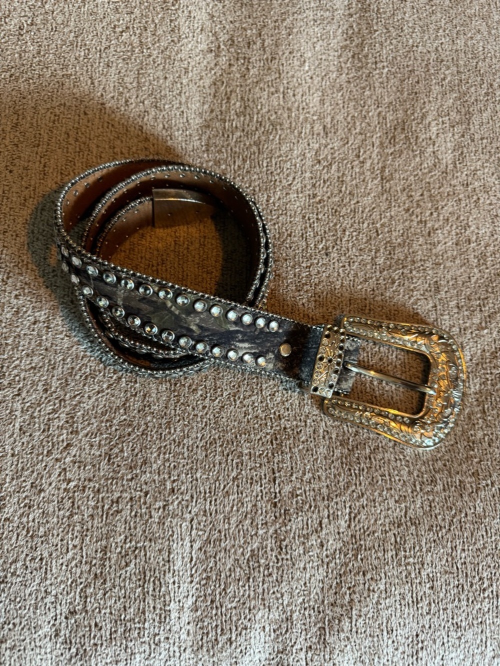 Blazing Roxx embellished belt rhinestone